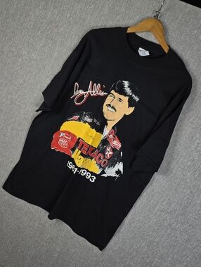 Vtg Davey Allison Winston Cup Racing T-shirt Black Mens Sz XL